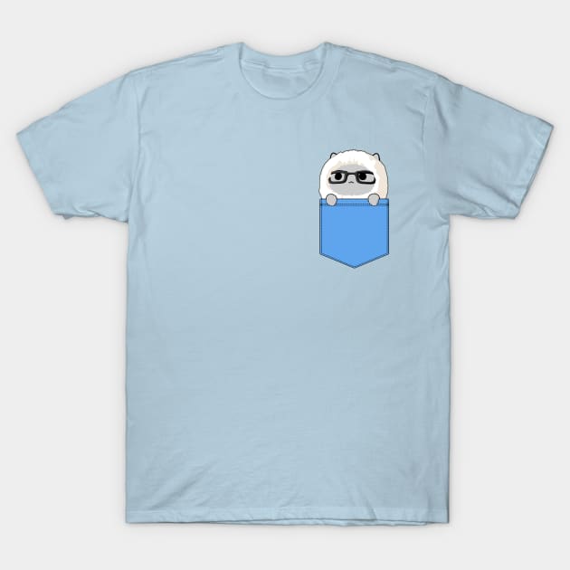 Mei-ow "PocketKatsu" - Katsuwatch T-Shirt by dillongoo